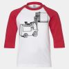 Youth Three Quarter Sleeve Baseball T-Shirt Thumbnail