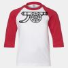 Youth Three Quarter Sleeve Baseball T-Shirt Thumbnail
