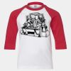 Youth Three Quarter Sleeve Baseball T-Shirt Thumbnail