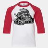 Youth Three Quarter Sleeve Baseball T-Shirt Thumbnail