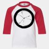 Youth Three Quarter Sleeve Baseball T-Shirt Thumbnail