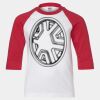 Youth Three Quarter Sleeve Baseball T-Shirt Thumbnail
