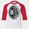Youth Three Quarter Sleeve Baseball T-Shirt Thumbnail