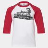 Youth Three Quarter Sleeve Baseball T-Shirt Thumbnail