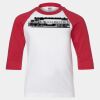 Youth Three Quarter Sleeve Baseball T-Shirt Thumbnail