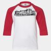 Youth Three Quarter Sleeve Baseball T-Shirt Thumbnail