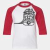 Youth Three Quarter Sleeve Baseball T-Shirt Thumbnail
