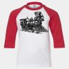 Youth Three Quarter Sleeve Baseball T-Shirt Thumbnail