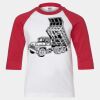 Youth Three Quarter Sleeve Baseball T-Shirt Thumbnail
