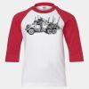 Youth Three Quarter Sleeve Baseball T-Shirt Thumbnail