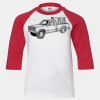 Youth Three Quarter Sleeve Baseball T-Shirt Thumbnail