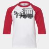 Youth Three Quarter Sleeve Baseball T-Shirt Thumbnail