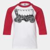 Youth Three Quarter Sleeve Baseball T-Shirt Thumbnail