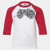 Youth Three Quarter Sleeve Baseball T-Shirt Thumbnail