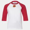 Youth Three Quarter Sleeve Baseball T-Shirt Thumbnail
