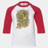 Youth Three Quarter Sleeve Baseball T-Shirt Thumbnail