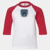 Youth Three Quarter Sleeve Baseball T-Shirt Thumbnail