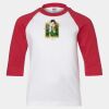 Youth Three Quarter Sleeve Baseball T-Shirt Thumbnail