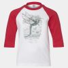 Youth Three Quarter Sleeve Baseball T-Shirt Thumbnail