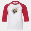 Youth Three Quarter Sleeve Baseball T-Shirt Thumbnail