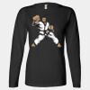 Ladies' Heavyweight Long Sleeve T-Shirt Thumbnail