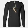 Ladies' Heavyweight Long Sleeve T-Shirt Thumbnail
