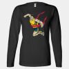 Ladies' Heavyweight Long Sleeve T-Shirt Thumbnail