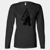 Ladies' Heavyweight Long Sleeve T-Shirt Thumbnail