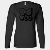 Ladies' Heavyweight Long Sleeve T-Shirt Thumbnail