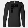 Ladies' Heavyweight Long Sleeve T-Shirt Thumbnail