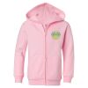 Girls' Full-Zip Hooded Sweatshirt Thumbnail
