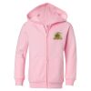 Girls' Full-Zip Hooded Sweatshirt Thumbnail