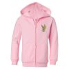 Girls' Full-Zip Hooded Sweatshirt Thumbnail
