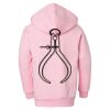 Girls' Full-Zip Hooded Sweatshirt Thumbnail