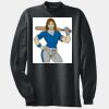 Interlock Knit Mock Turtleneck Thumbnail