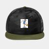 Camo Flat Bill Snapback Cap Thumbnail