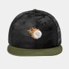 Camo Flat Bill Snapback Cap Thumbnail
