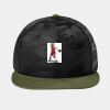 Camo Flat Bill Snapback Cap Thumbnail