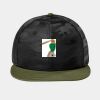Camo Flat Bill Snapback Cap Thumbnail