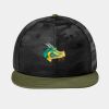 Camo Flat Bill Snapback Cap Thumbnail