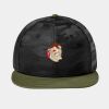 Camo Flat Bill Snapback Cap Thumbnail