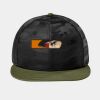 Camo Flat Bill Snapback Cap Thumbnail