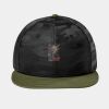 Camo Flat Bill Snapback Cap Thumbnail