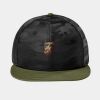 Camo Flat Bill Snapback Cap Thumbnail