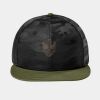 Camo Flat Bill Snapback Cap Thumbnail