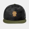 Camo Flat Bill Snapback Cap Thumbnail
