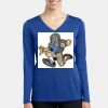 Women's Long Sleeve PosiCharge ® Competitor V Neck Tee Thumbnail