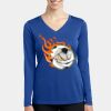Women's Long Sleeve PosiCharge ® Competitor V Neck Tee Thumbnail