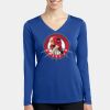 Women's Long Sleeve PosiCharge ® Competitor V Neck Tee Thumbnail