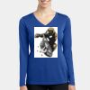 Women's Long Sleeve PosiCharge ® Competitor V Neck Tee Thumbnail